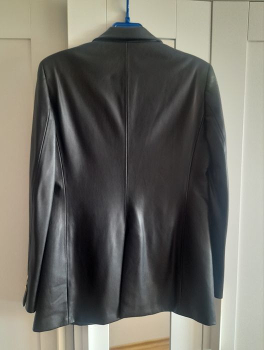 Стилен дамски кожено яке блейзър Zara