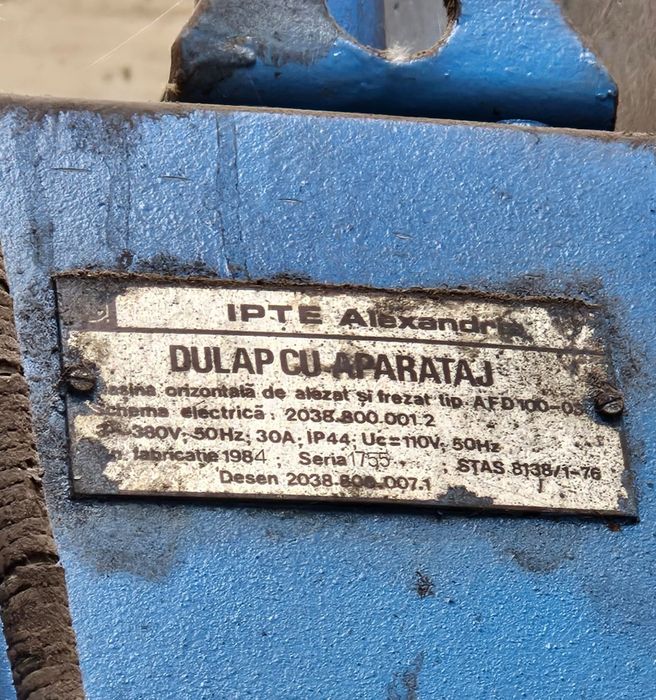 Vand Masina de alezat si frezat AF85
