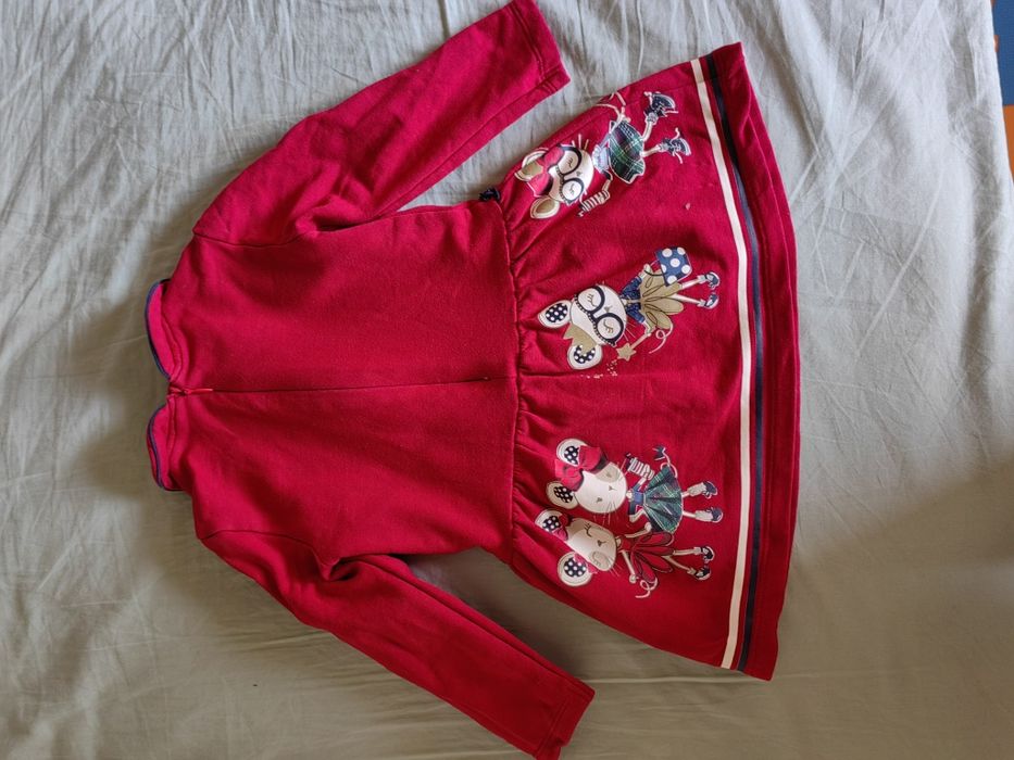 Рокля Mayoral и блуза H & M