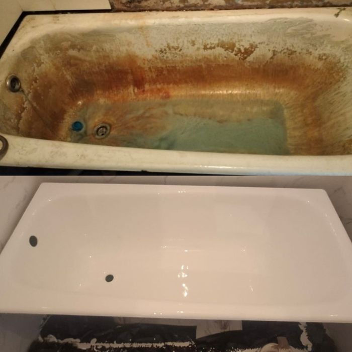 Реставрация ванн : обновление эмали