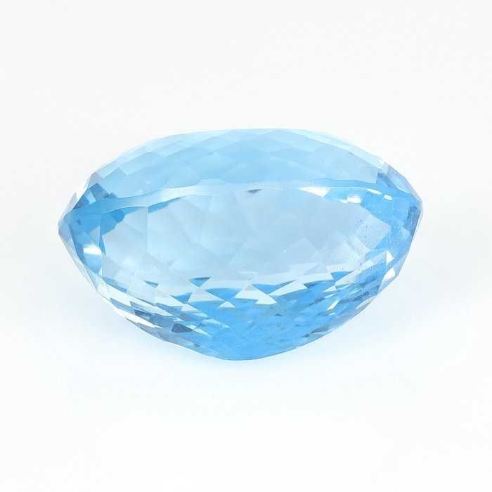 Естествен син топаз - 48.37 карата, IGI сертификат