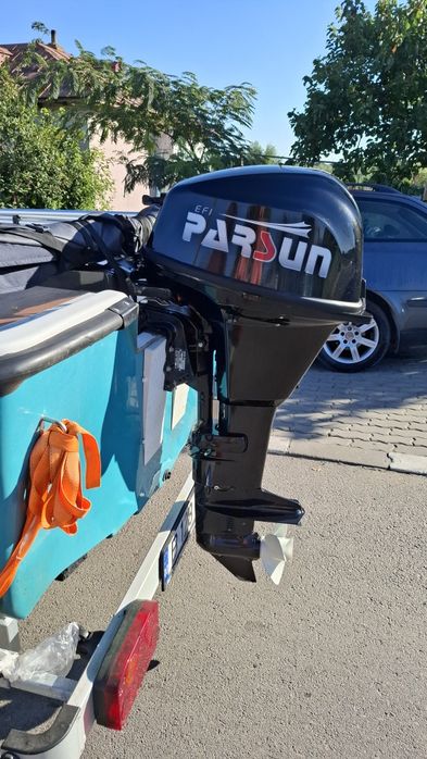 Motor barcă Parsun 20 CP EFI (Injectie) - 2022 - Doar 50 ore - Ca nou