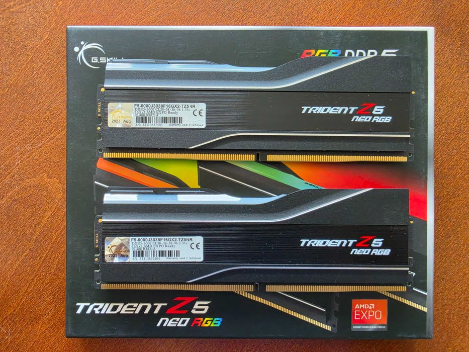 Гаранция! AMD Ryzen 7950X + ASRock B650 Pro RS + G.SKILL 32GB DDR5 RAM + Thermalright 120 SE + Deepcool Thermal Guard