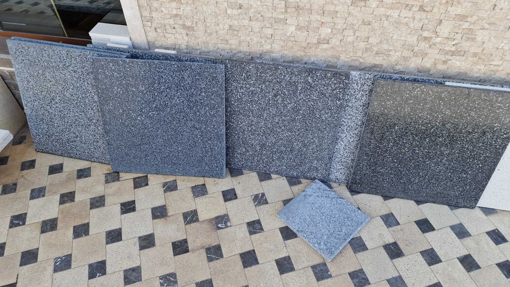 Travertin aglomerat fasad va sokl uchun arzon maxsulot granit mramor