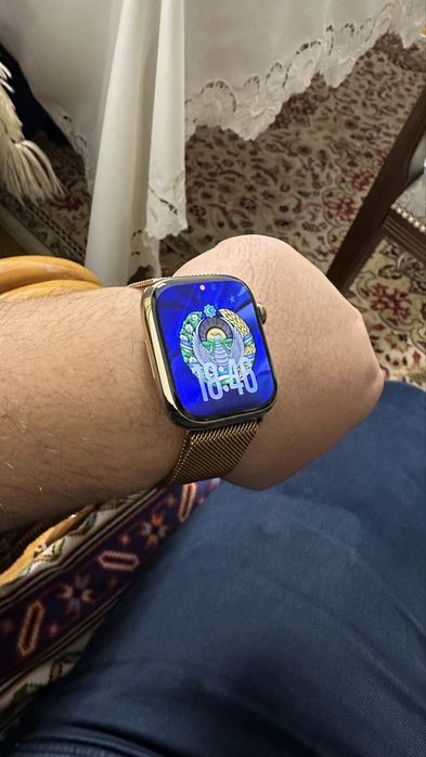 Apple watch gold stainless steel 45mm