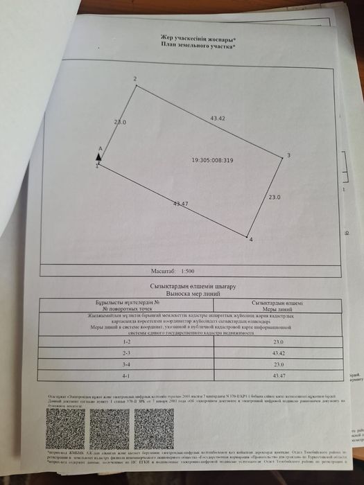 Жер сатылады  Ленгер Қаласы
