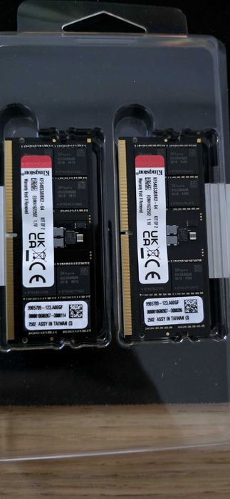 Ram laptop 64 GB kingston DDR5  4800Mhz