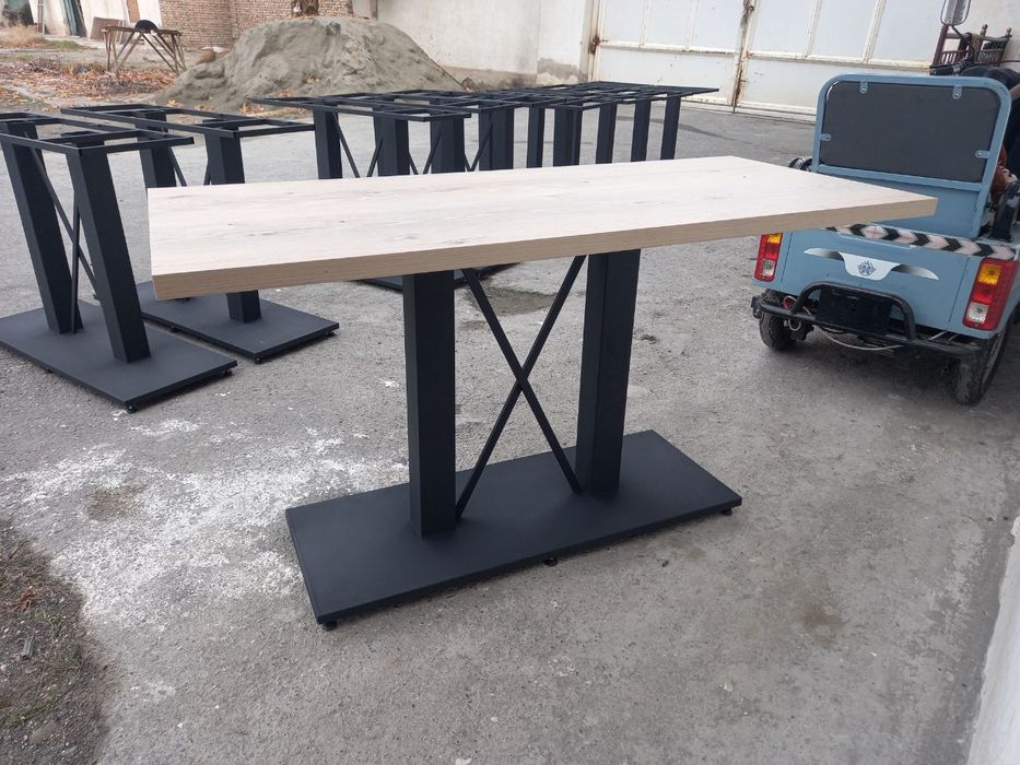 Стол  кафелар учун металдан таёрланган краска парашковий