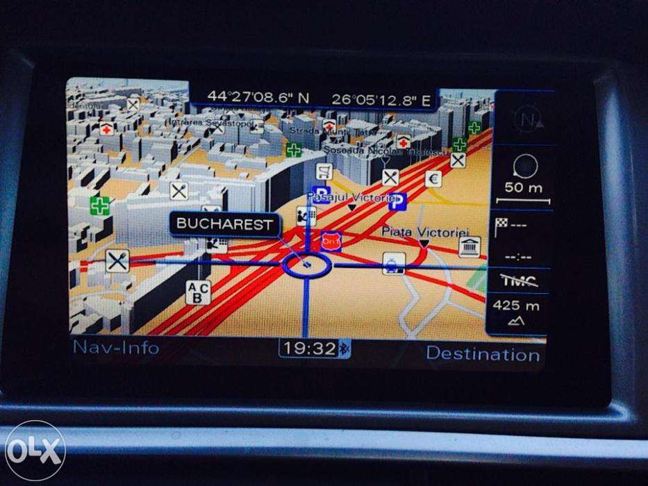 Cd Dvd HARTI AUDI A4 A6 DVD Harti Navigatie MMI 2G EUROPA ROMANIA 2022