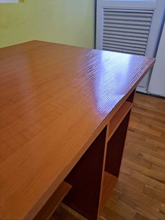 Компютърно бюро - ПДЧ, цвят череша