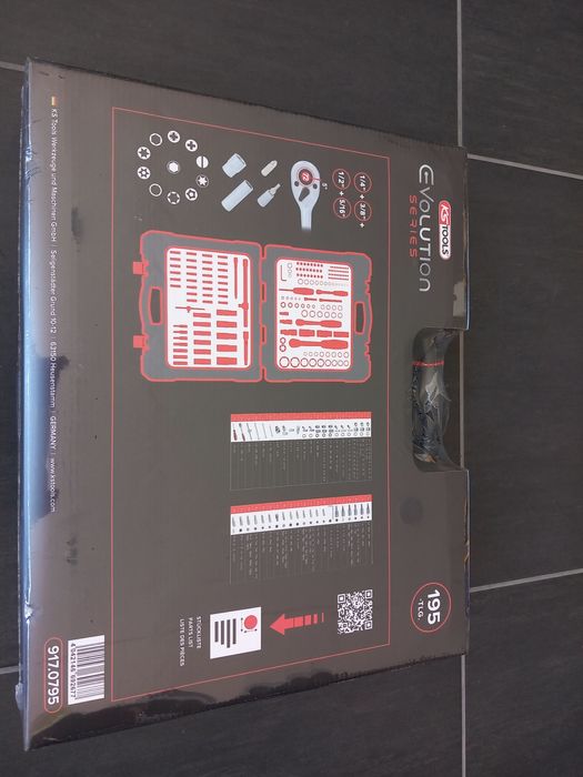 EVOLUTION 917.0795 Ks Tools Комплект ИНСТРУМЕНТИ ГЕДОРЕ 195 части