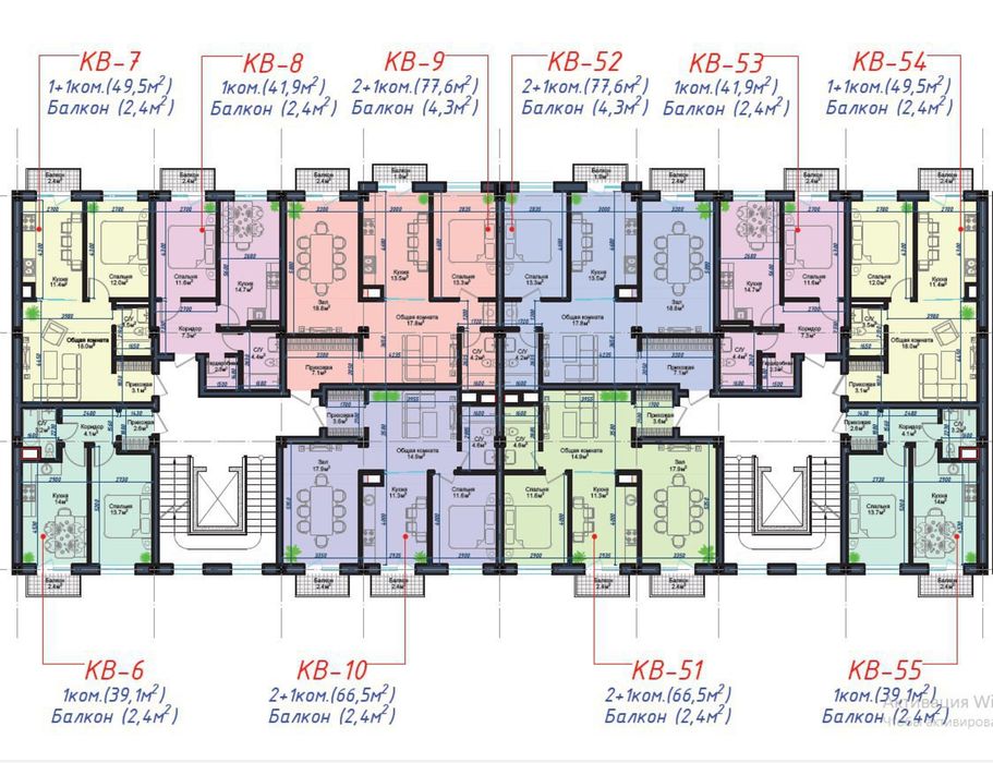 Срочно продается квартира 1+1 ниже цены застройщика