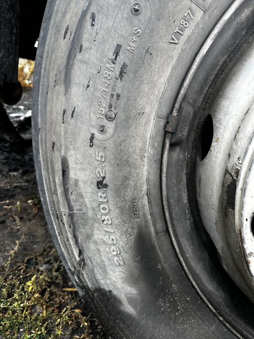 Гуми с джанти за камион man styer не mercedes scania