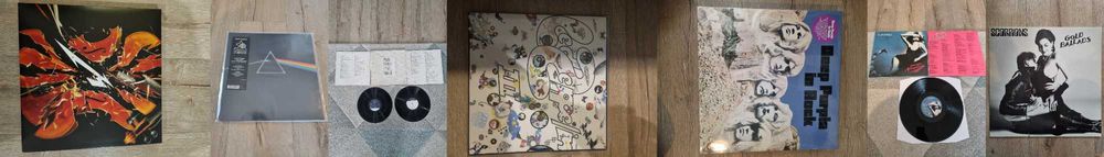 Disc vinil-Guns N' Roses,Skid Row,Linkin Park,Metallica,Pink Floyd,U2