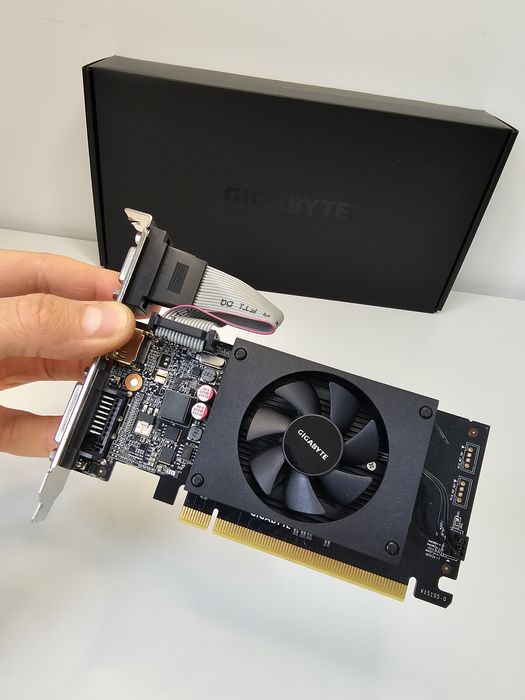 Placa video- Nvidia GIGABYTE GeForce GT 710 - produs nou