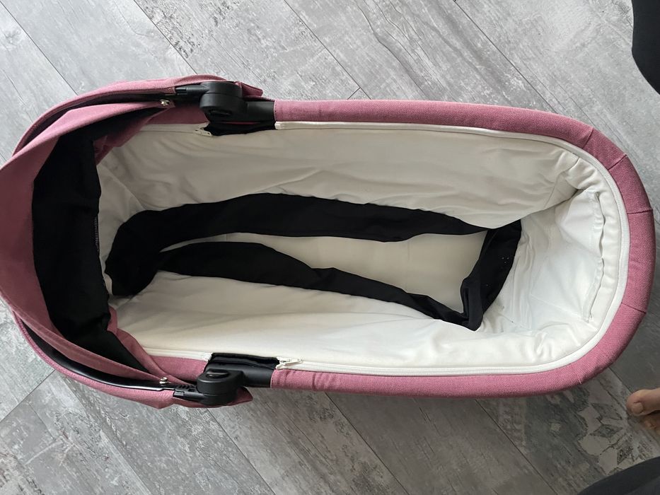 Cybex Кош за новородено Cot S Magnolia Pink за колички Balios S Lux, T
