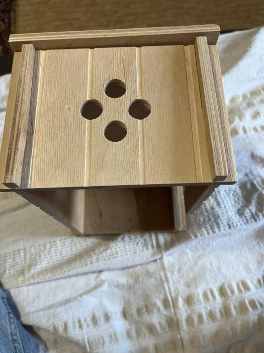 Дървена къща / скривалище за хамстери / гризачи