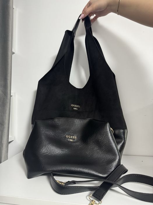 Geanta Guess 2in1 *Calitate Superioara* Neagra