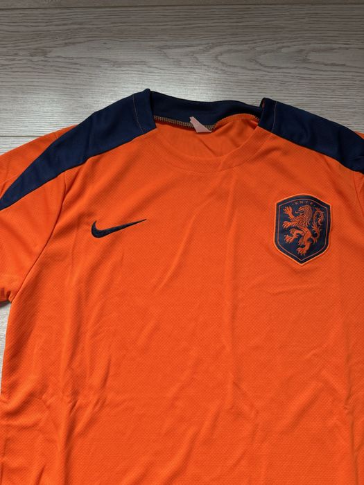 Echipament fotbal Olanda Nike portocaliu complet tricou + șort