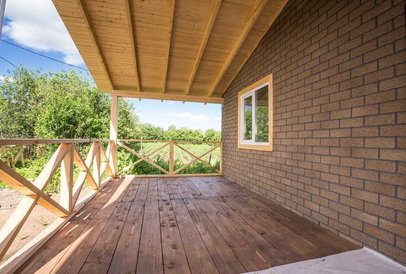 Фасад под камень. Утеплитель, водосток, профиля, доборные элементы