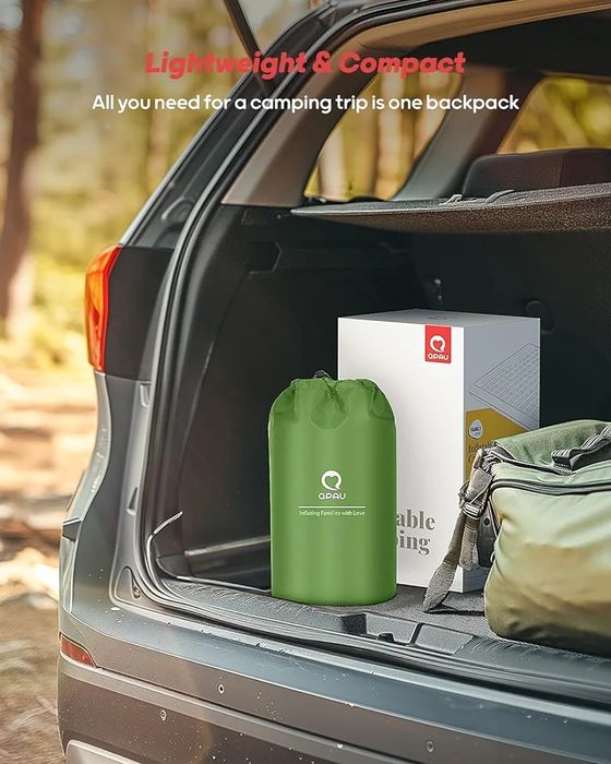 Saltea 2 persoane foarte rezistanta pentru  camping/bushcraft cu pompa