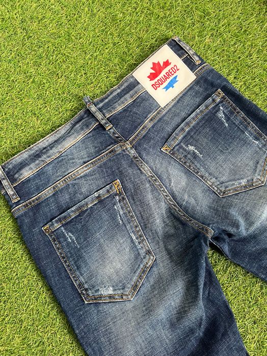 Мъжки къси дънки : DSQUARED2 Tidy Biker Jean 48