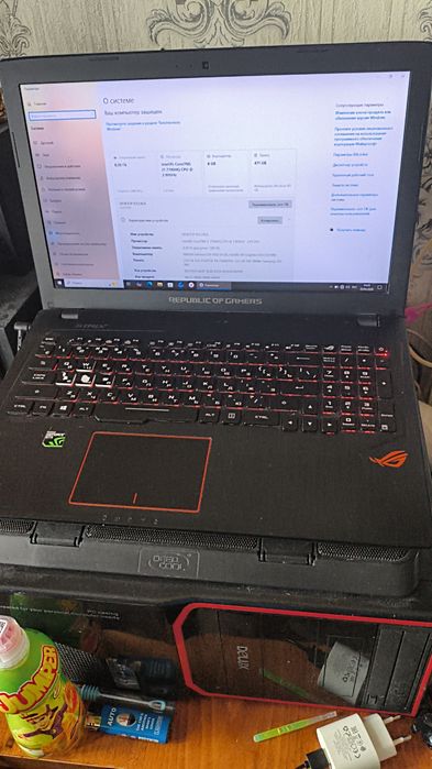 Продаю ноутбук! ASUS ROG Strix GL553