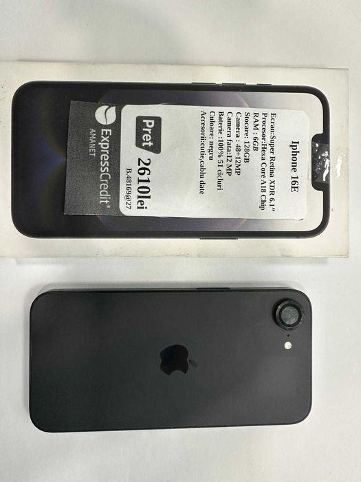 Telefon Iphone 16E (Eca27) Garantie 2 ani!