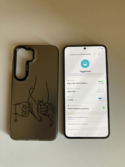 Възможен бартер/Samsung Galaxy S23 256GB Green