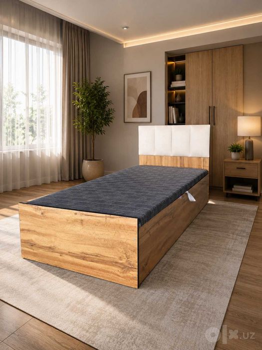 Loft 1 kishilik krovat / Bir kishilik kravat кровать