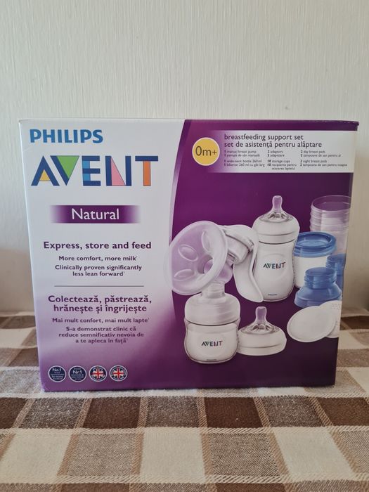Pompă sân manuală Philips Avent/Biberoane/Cupe sân