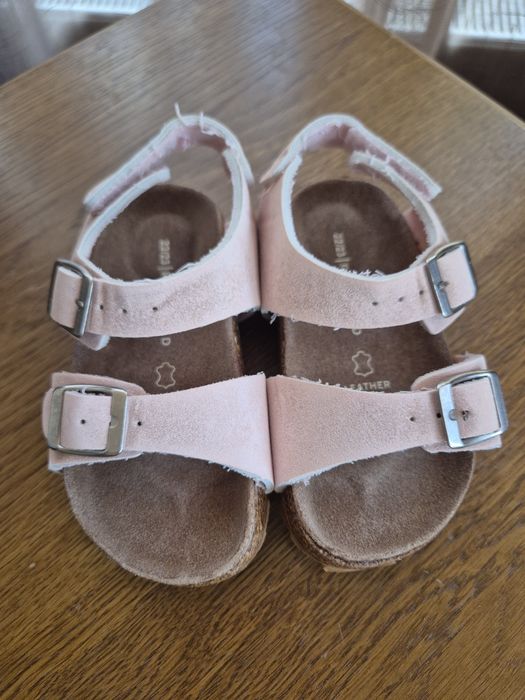 sandale roz piele naturala 22/23