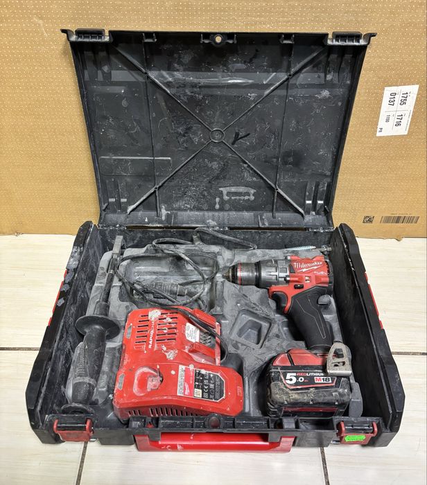 MDM vinde: Set Filetanta Milwaukee M18 FPD3-OX, Acumulator, Inc.