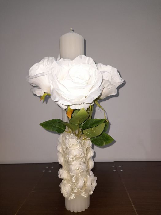 Lumănari de nuntă și pernă mireasă!