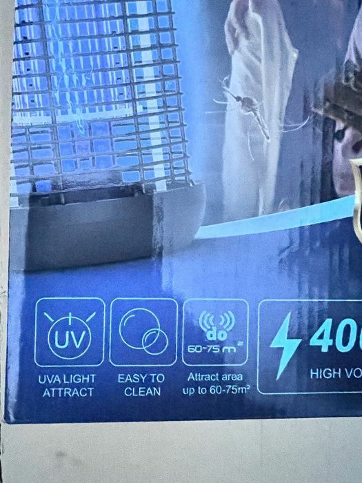 Eliminator electric de insecte 4000 V