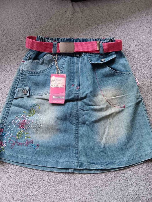 Детски тениски, къси панталони, пола, дънки ,122 ,128, 134, 140 размер