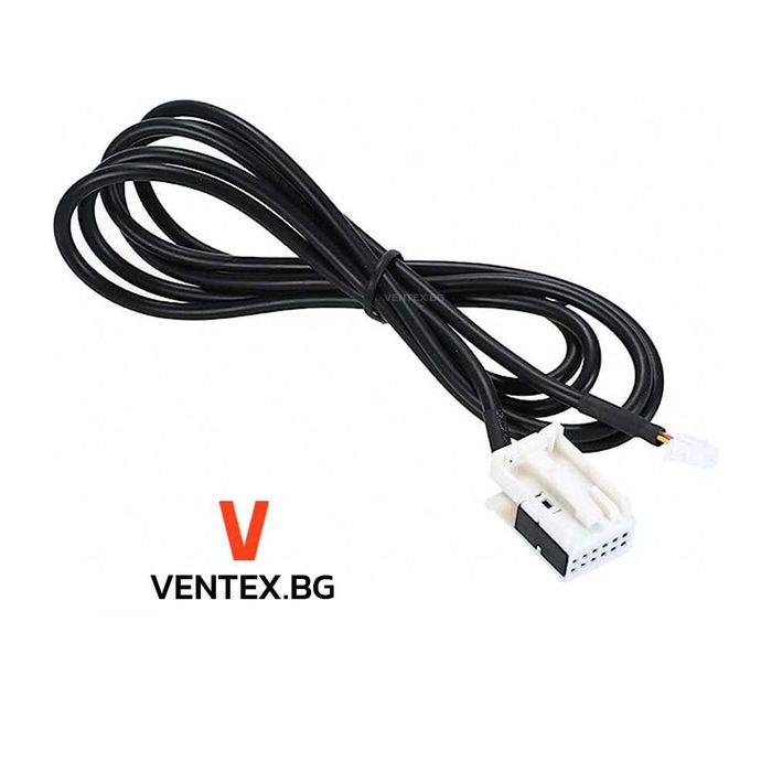 Комплект USB AUX кабел за Peugeot 206,207, 307,407 RD43 RD45 пежо аукс