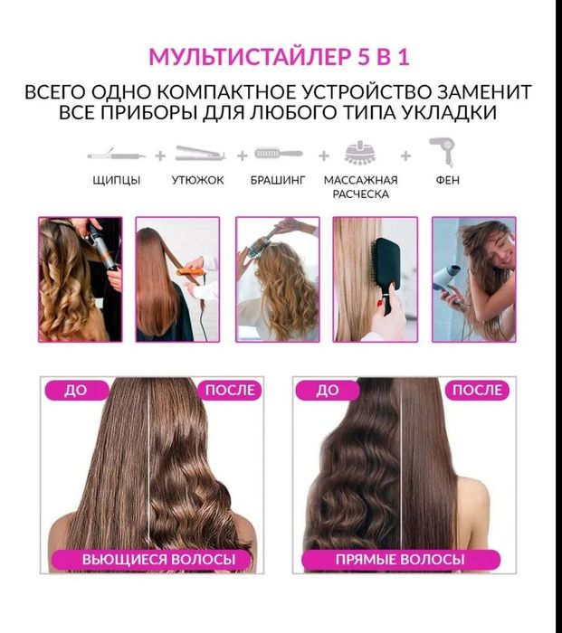 Мультистайлер 5 в 1 в кожаном кейсе