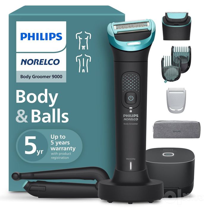 Триммер для тела Philips Norelco Body Groomer 9000, Wet & Dry