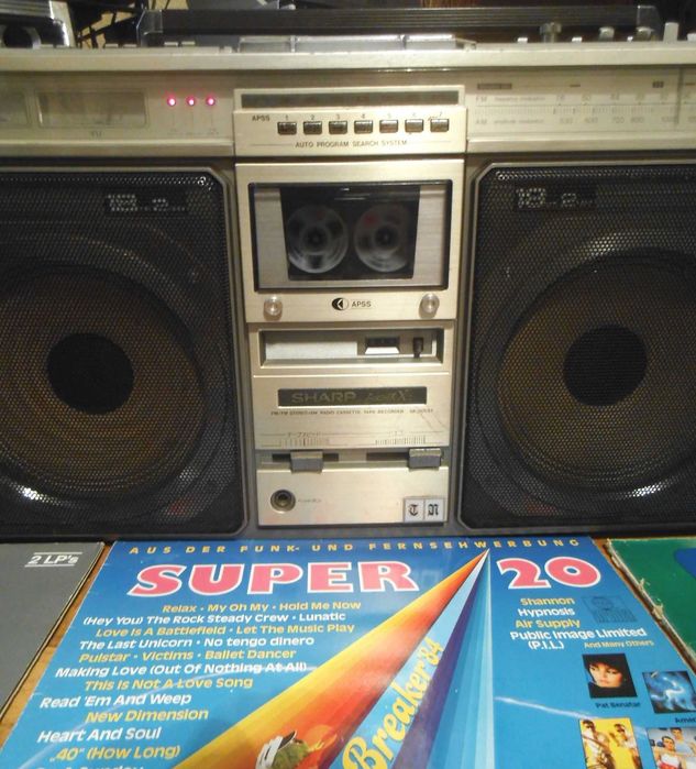 Sharp GF-505ST /la 230V/Woofers 18cm/Stereo Cass Recorder Pitesti