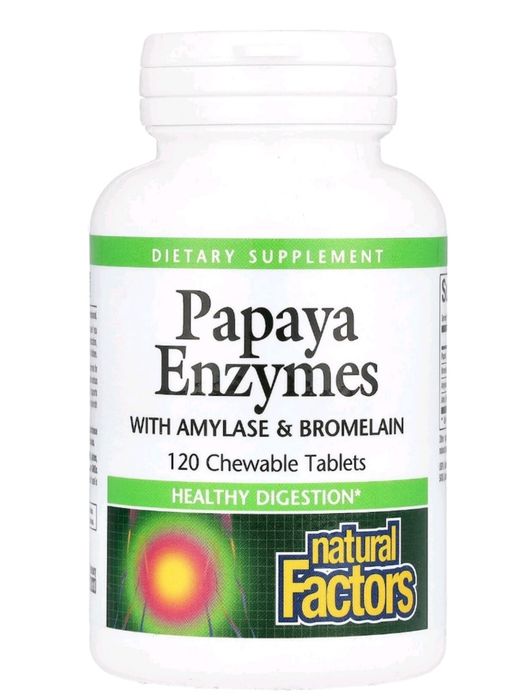 Папая энзим с бромелайн и амилазой