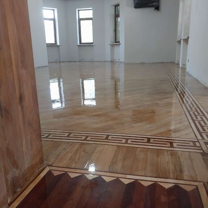 Шлифовка и укладка полов