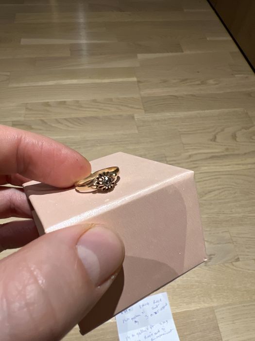 Inel de colectie cu diamant