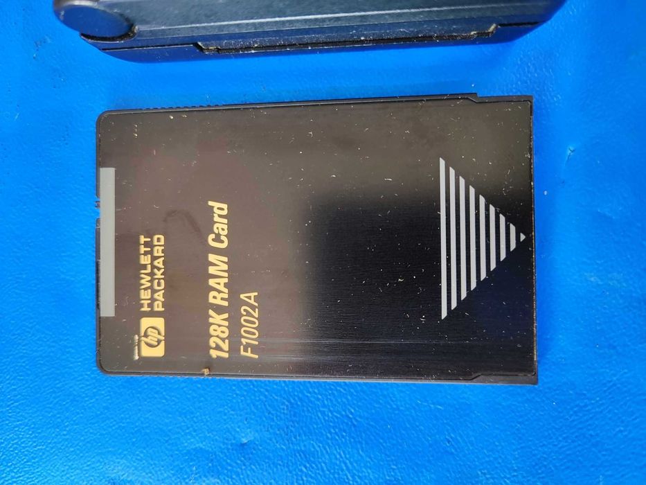 Hewlett Packard HP 95LX Palmtop PC Lotus 1-2-3 F1002A 128K RAM Card