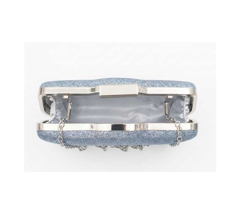 Poșetă plic elegantă -Clutch Argintiu