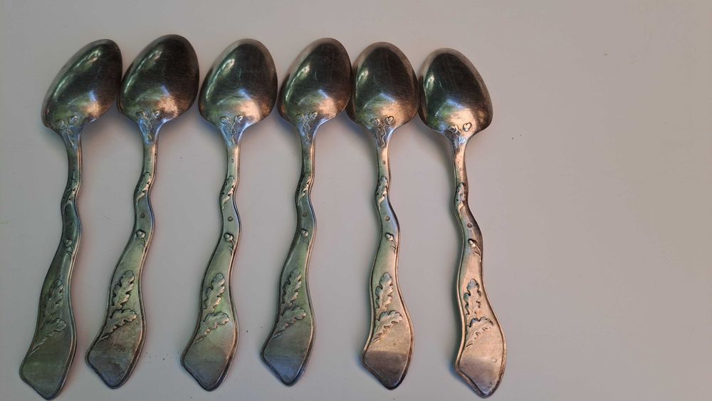 Set tacamuri placate argint pe alpaca art krupp berndorf