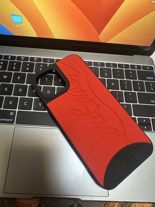 christian louboutin iPhone 12 pro max case калъф
