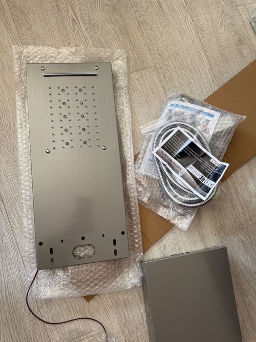 Panou de Duș cu LED din Inox