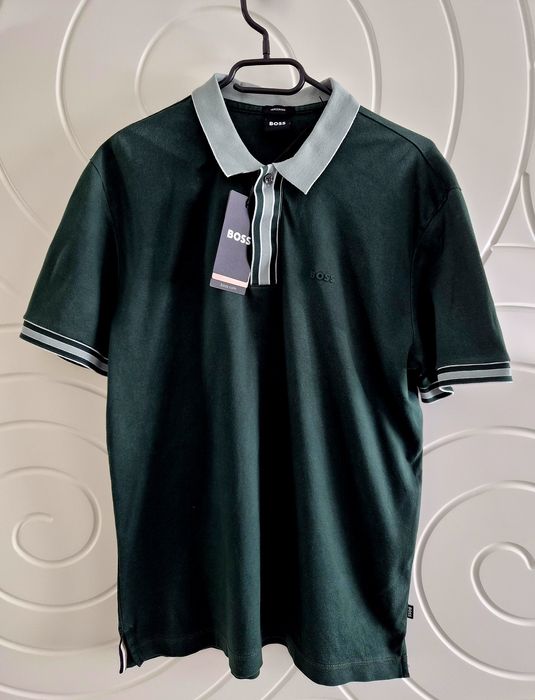 Зелена тениска "Boss"