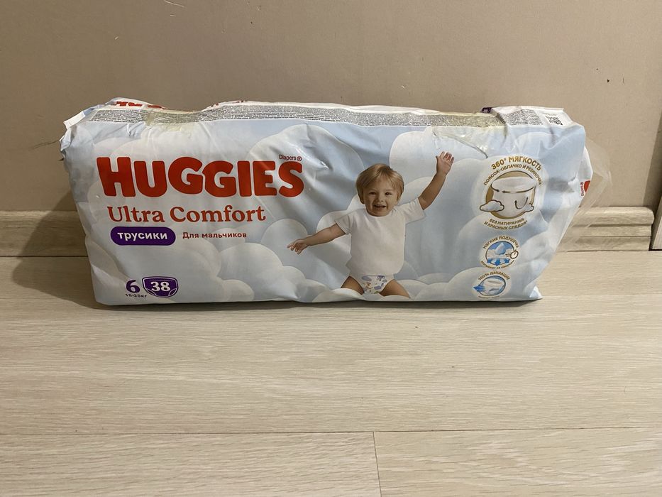Памперсы huggies 6 трусики